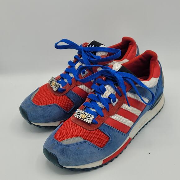 Adidas ZX OG New York men's size 8 red white blue - Picture 1 of 9